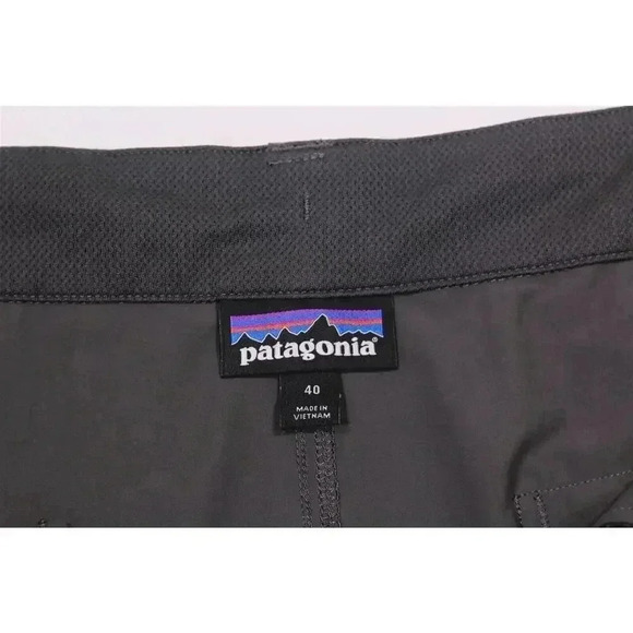 Patagonia Gray Quandary Hiking Performance Pants 40x27 - Picture 6 of 7